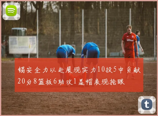 锡安全力以赴展现实力10投5中贡献20分8篮板6助攻1盖帽表现抢眼